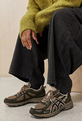 ASICS GORE-TEX в городе: стильные образы для повседневной зимней носки