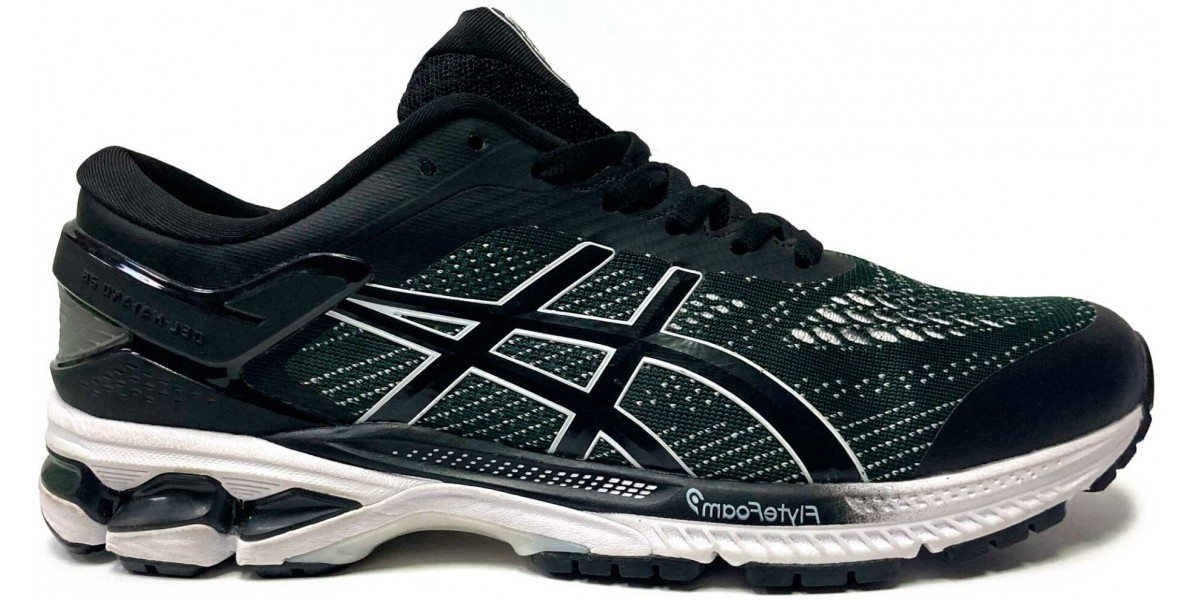 Asics Gel Kayano 26 Black Green